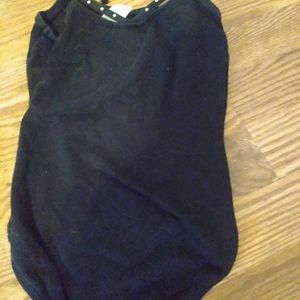 Freestyle by Danskin little girl's size 6/6x black dance gymnastics leotard